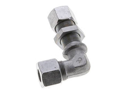 14S Zink plated Steel Elbow Cutting Fitting Bulkhead 630 bar ISO 8434-1
