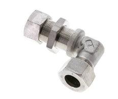 18L Stainless Steel Elbow Cutting Fitting Bulkhead 315 bar ISO 8434-1