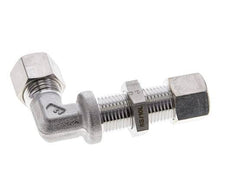 10L Stainless Steel Elbow Compression Fitting Bulkhead 315 bar ISO 8434-1