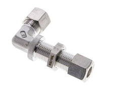 10L Stainless Steel Elbow Compression Fitting Bulkhead 315 bar ISO 8434-1