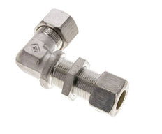 16S Stainless Steel Elbow Compression Fitting Bulkhead 400 bar ISO 8434-1