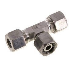 Accesorio de corte en T de acero inoxidable 14S con rótula 630 bar ajustable ISO 8434-1