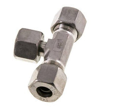 Accesorio de corte en T de acero inoxidable 14S con rótula 630 bar ajustable ISO 8434-1