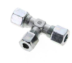 8L & 10L Zink plated Steel T-Shape Tee Cutting Fitting 315 bar ISO 8434-1