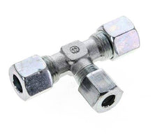8L & 10L Zink plated Steel T-Shape Tee Cutting Fitting 315 bar ISO 8434-1