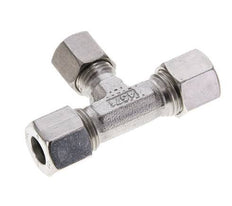 8L & 10L Stainless Steel T-Shape Tee Cutting Fitting 315 bar ISO 8434-1