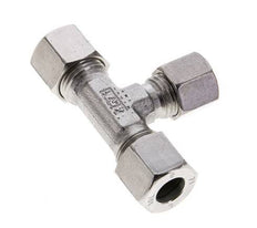 8L & 10L Stainless Steel T-Shape Tee Cutting Fitting 315 bar ISO 8434-1