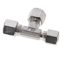 8L & 10L Stainless Steel Right Angle Tee Cutting Fitting 315 bar ISO 8434-1