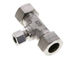 12L & 22L Stainless Steel T-Shape Tee Cutting Fitting 160 bar ISO 8434-1