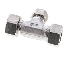 15L & 22L Stainless Steel T-Shape Tee Cutting Fitting 160 bar ISO 8434-1