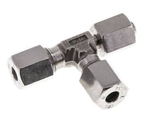 Accesorio de corte en T en ángulo recto de acero inoxidable 6L con barra giratoria 315 ajustable ISO 8434-1