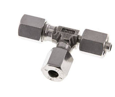 Accesorio de corte en T en ángulo recto de acero inoxidable 6L con barra giratoria 315 ajustable ISO 8434-1