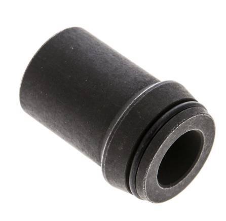 30x6mm Phosphatised Steel Straight with Welding End 400 barO-ring ISO 8434-1