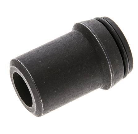 30x6mm Phosphatised Steel Straight with Welding End 400 barO-ring ISO 8434-1