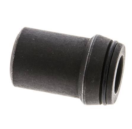 30x6mm Phosphatised Steel Straight with Welding End 400 barO-ring ISO 8434-1