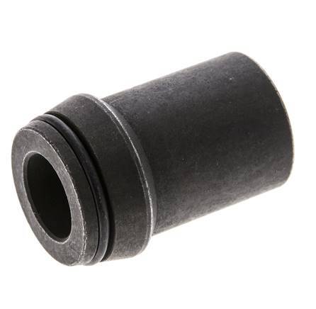 30x6mm Phosphatised Steel Straight with Welding End 400 barO-ring ISO 8434-1