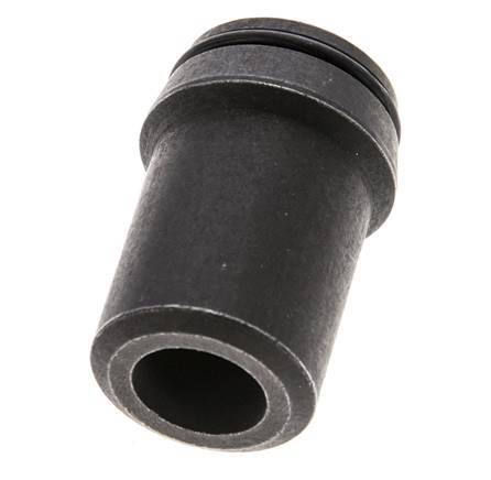 30x6mm Phosphatised Steel Straight with Welding End 400 barO-ring ISO 8434-1