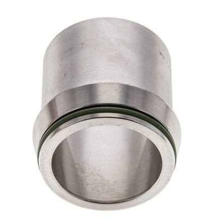 42x4mm Stainless Steel Straight with Welding End 160 bar FKMO-ring ISO 8434-1