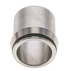 42x4mm Stainless Steel Straight with Welding End 160 bar FKMO-ring ISO 8434-1
