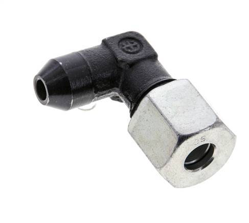 8S & 13mm Phosphatised Steel Elbow Cutting Fitting with Welding End 630 bar ISO 8434-1