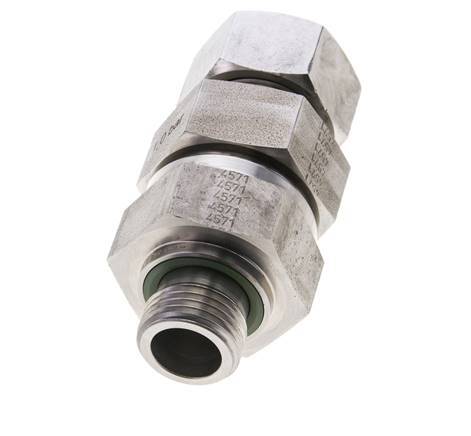 Hydraulic Check Valve Cutting Ring 18L (M26x1.5) & G1/2'' Male Stainless Steel 1-160bar (15-2320)psi Tube-Thread ISO 8434-1