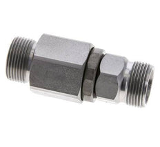 16S Zink plated Steel Ball-Guided Swivel Joint Cutting Fitting DN 12350 bar NBR ISO 8434-1
