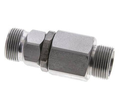 16S Zink plated Steel Ball-Guided Swivel Joint Cutting Fitting DN 12350 bar NBR ISO 8434-1