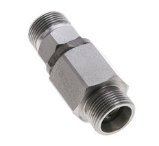 16S Zink plated Steel Ball-Guided Swivel Joint Cutting Fitting DN 12350 bar NBR ISO 8434-1