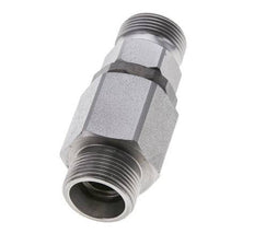 16S Zink plated Steel Ball-Guided Swivel Joint Cutting Fitting DN 12350 bar NBR ISO 8434-1