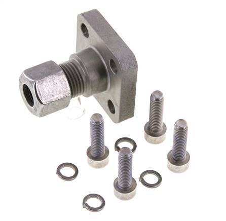 Brida de bomba LK 35 Acero con 10L (M16x1,5)