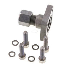 Brida de bomba LK 35 Acero con 10L (M16x1,5)