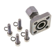 Brida de bomba LK 35 Acero con 10L (M16x1,5)
