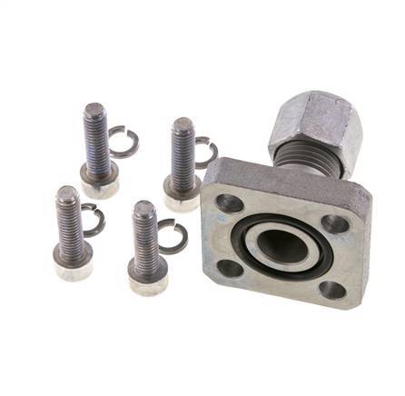 Brida de bomba LK 35 Acero con 10L (M16x1,5)