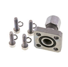 Brida de bomba LK 35 Acero con 10L (M16x1,5)