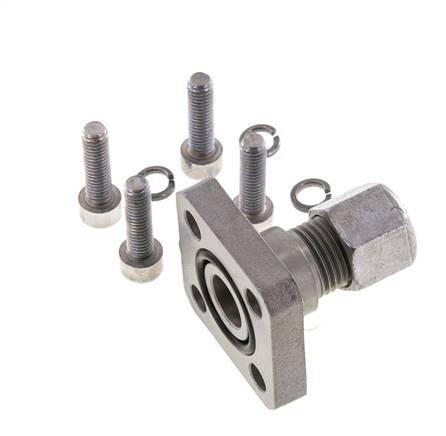 Brida de bomba LK 35 Acero con 10L (M16x1,5)