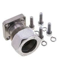 Brida de bomba LK 40 Acero con 28L (M36x2)