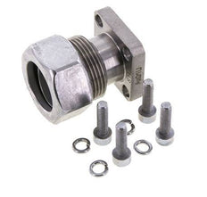Brida de bomba LK 40 Acero con 28L (M36x2)