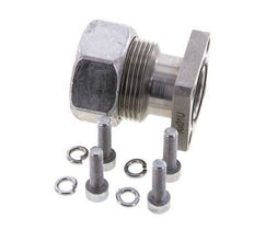 Brida de bomba LK 40 Acero con 28L (M36x2)