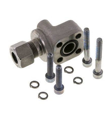 LK 30 Codo Brida de bomba Fundición maleable con 12L (M18x1,5)