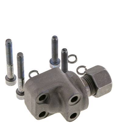 LK 30 Codo Brida de bomba Fundición maleable con 12L (M18x1,5)