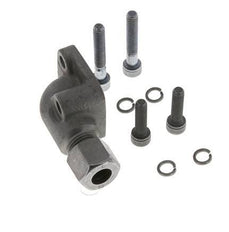 LK 35 Codo Brida de bomba Fundición maleable con 10L (M16x1,5)