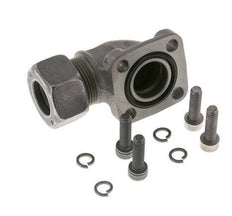 LK 40 Codo brida de bomba Fundición maleable con 18L (M26x1,5)