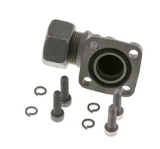 LK 40 Codo brida de bomba Fundición maleable con 18L (M26x1,5)