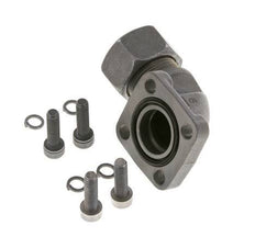 LK 40 Codo brida de bomba Fundición maleable con 18L (M26x1,5)