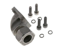 LK 40 Codo brida de bomba Fundición maleable con 18L (M26x1,5)