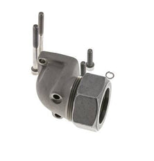 LK 40 Codo Brida de bomba Fundición maleable con 35L (M45x2)