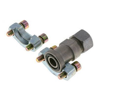 1/2'' Brida SAE 3000 PSI Acero con 15L (M22x1.5) ISO 6162-1