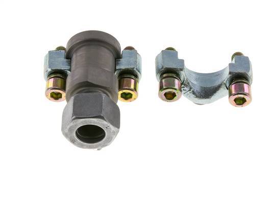 1/2'' Brida SAE 3000 PSI Acero con 15L (M22x1.5) ISO 6162-1