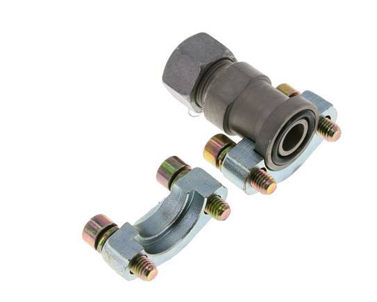1/2'' Brida SAE 3000 PSI Acero con 15L (M22x1.5) ISO 6162-1