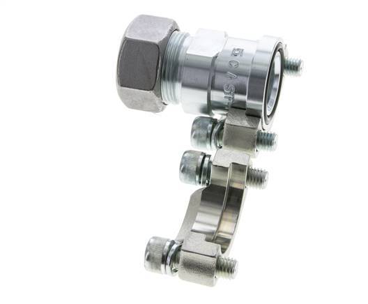 1'' Brida SAE 3000 PSI Acero con 28L (M36x2) ISO 6162-1